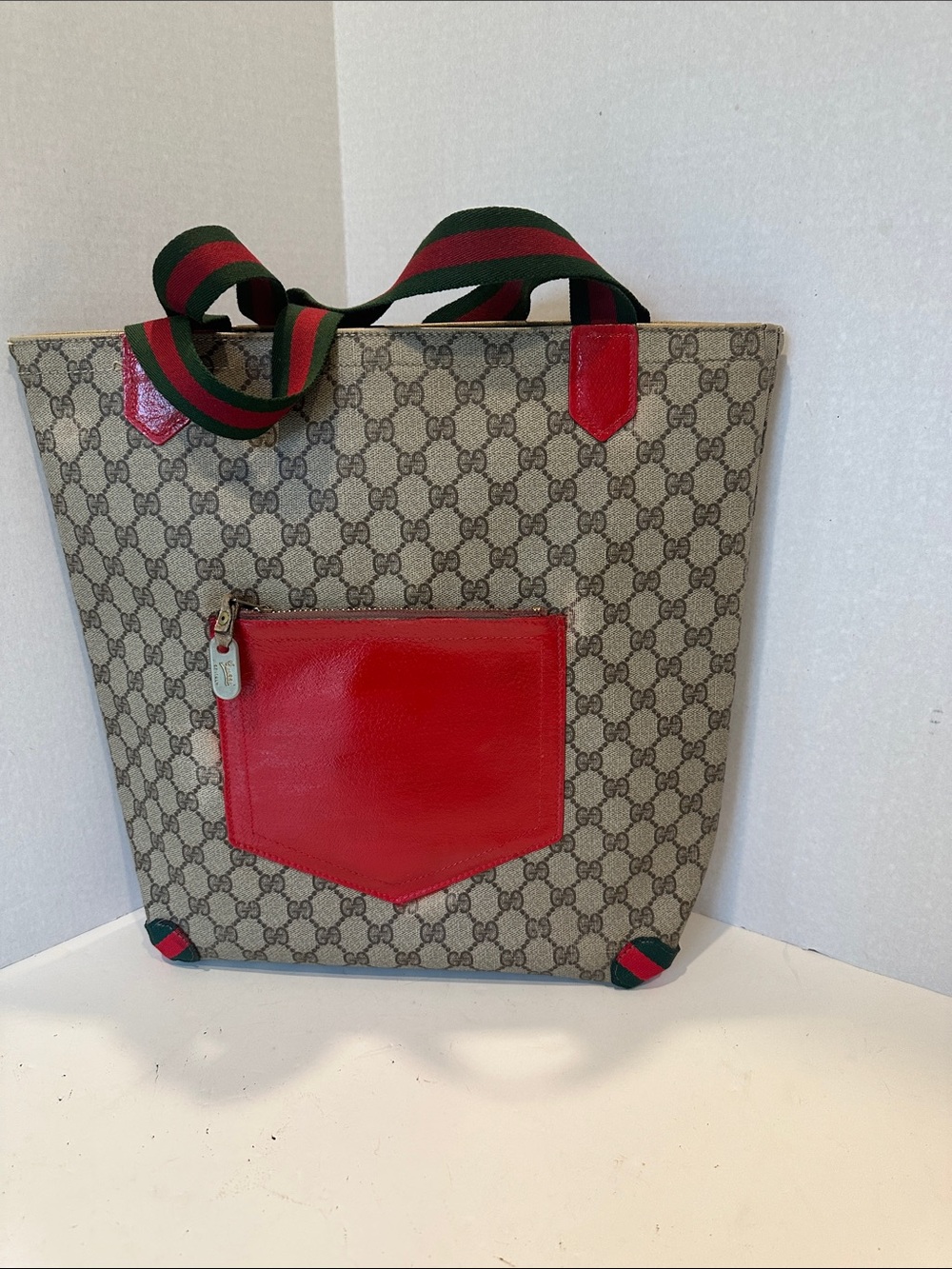 Gucci Extra Large Monogram Tote
Former Project piece 
Customized